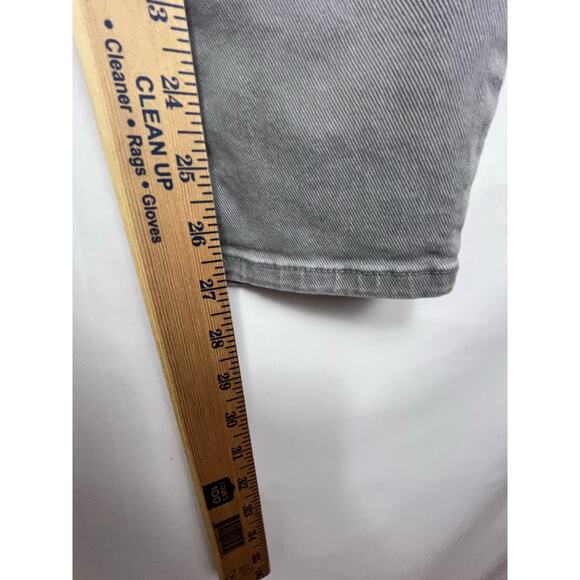 Closed Denim Women's Size 28 Gray Zip Up Flat Front Tapered Leg Denim Jeans - Picture 5 of 8